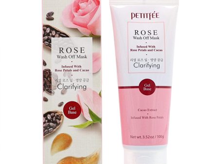 Petitfee Rose Gel Wash Off Mask: Clarifying Sale