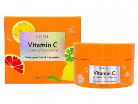 Soqu Vitamin C Illuminating Cream with Coenzyme Q10 & Ceramides Supply