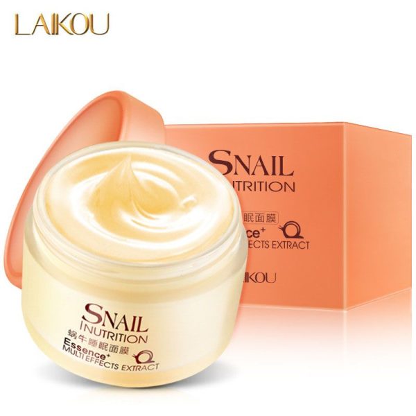 Laikou Snail Sleeping Face Mask on Sale