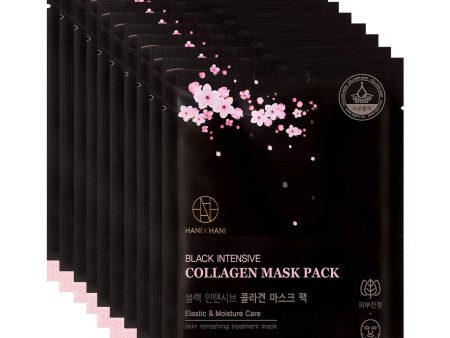 Hani x Hani Black Intensive Collagen Mask Pack Supply