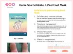 Dearboo Exfoliate & Peel Foot Mask Sale