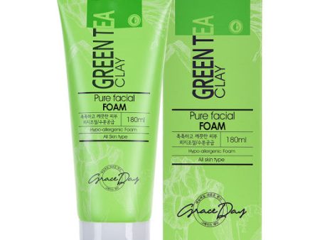 Grace Day Green Tea Clay Pure Facial Foam Fashion