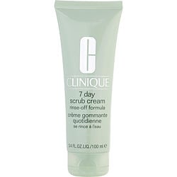 7 Day Scrub Cream Rinse Off Formula By Clinique For Unisex - 3.4 Oz Scrub Cream  3.4 oz For Discount