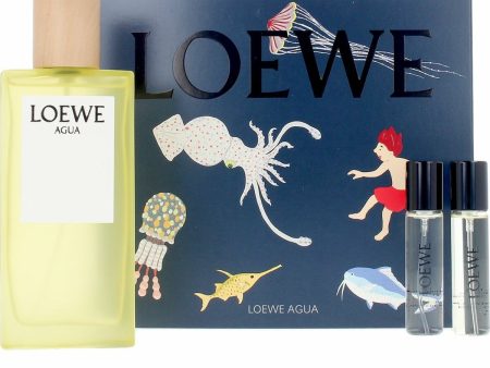 Profumo Uomo Loewe AGUA DE LOEWE ELLA EDT 120 ml 3 Pezzi Sale