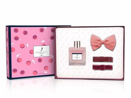 Cofanetto Profumo Bambini Jacadi Paris Mademoiselle Petite Cerise 4 Pezzi For Sale