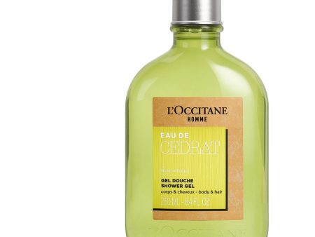 Gel Doccia L Occitane En Provence Homme 250 ml Lavanda Pepe Noce moscata For Discount