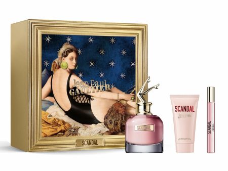 Cofanetto Profumo Donna Jean Paul Gaultier Scandal EDP 3 Pezzi Online Hot Sale