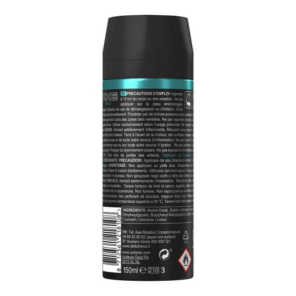 Deodorante Spray Axe Apollo 150 ml Hot on Sale