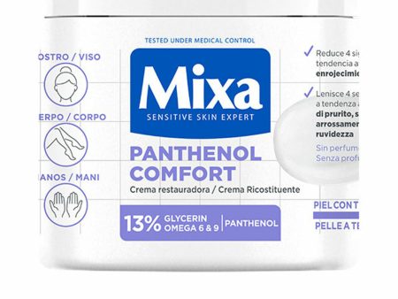 Crema Corpo Riparatrice Mixa PANTHENOL COMFORT 400 ml Online now