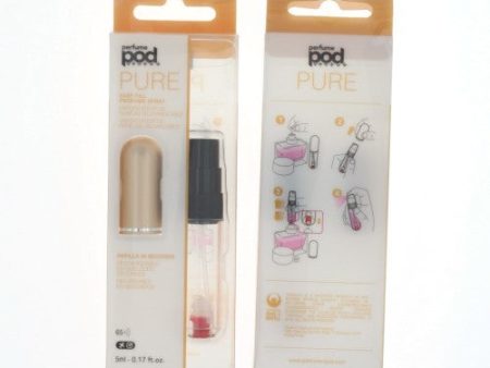 Perfume Pod Refillable Sprayer Unisex, Gold, 0.2 oz. Online Sale