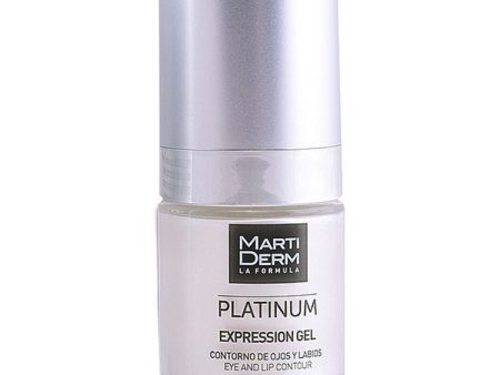 Trattamento per il Contorno Occhi e Labbra Platinum Martiderm Platinum Expression (15 ml) 15 ml Sale